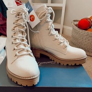 Women's parker lace up boots Clearance